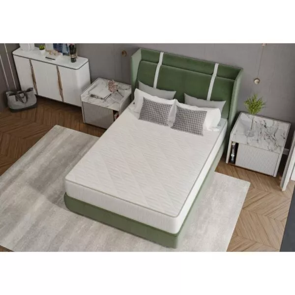 Saltea ortopedica 160x190 inaltime 22 cm LETTO cu arcuri duritate medie-tare - imagine 5