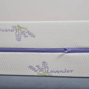 Husa Saltea 160x200x16 cm tratata cu lavanda lavabila cu fermoar